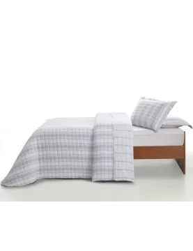 Colcha Bouti Aluete | Diseño Actual en Tonos Grises