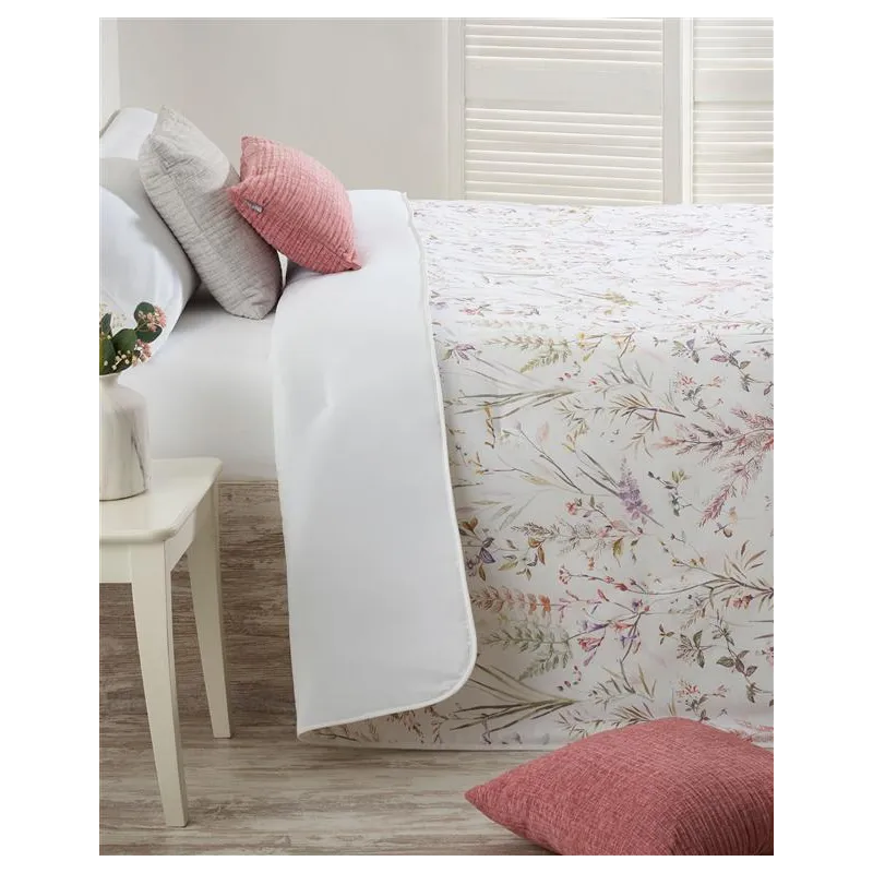 Edredón Yalena algodón 140 hilos | Floral elegante cama 150
