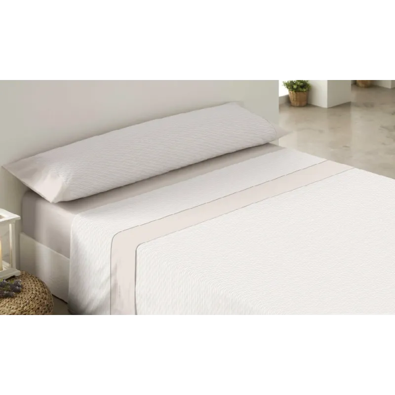 Juego de sábanas franela algodón 100% | Cama 150 Trovador