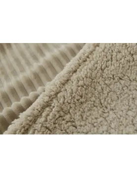 Manta de sofá jacquard Murman con borreguillo | 140x200