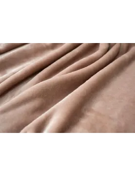 Manta de sofá rosa Amel tacto suave | 140x200 cm