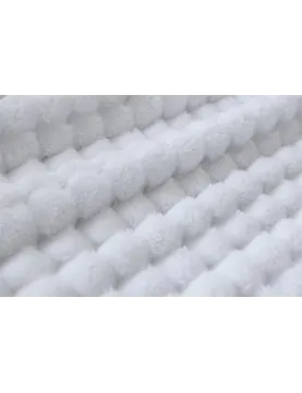 Manta de sofá Justin jacquard con borreguillo | 140x200