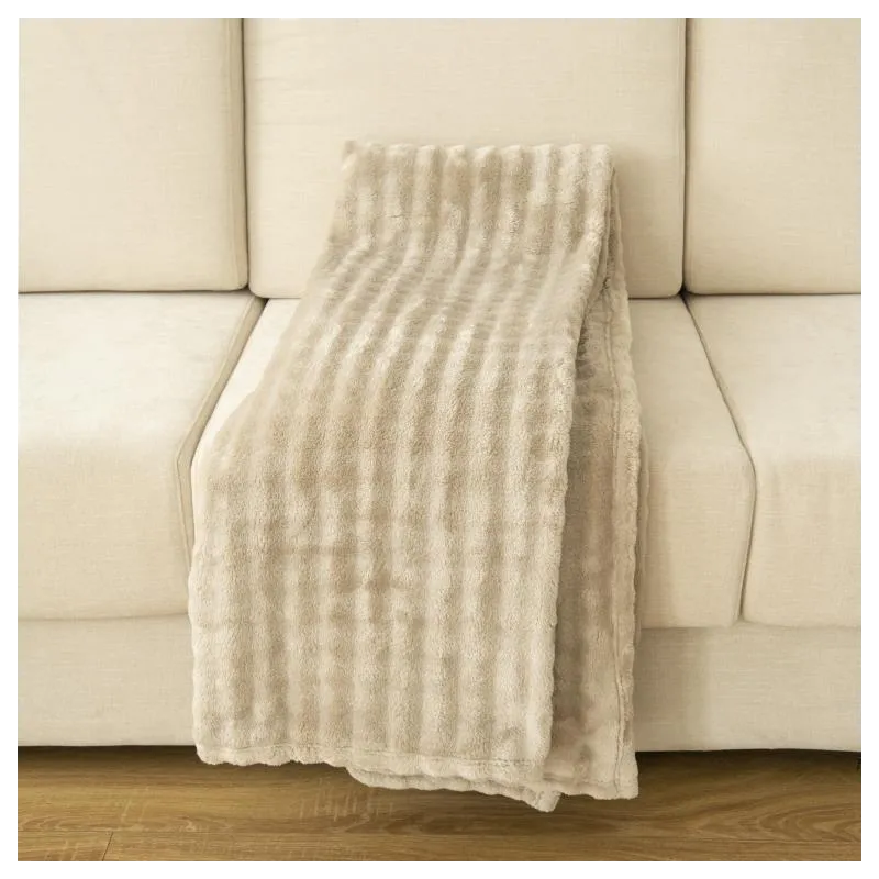 Manta de sofá Galberi Clara Vidal jacquard 480 GSM | 140x200