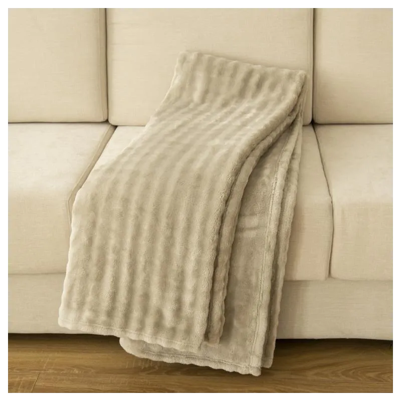 Manta de sofá Galberi Clara Vidal jacquard 480 GSM | 140x200