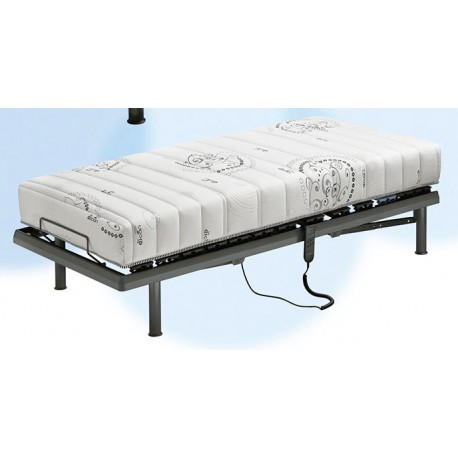 Pack colchón viscoelástico con somier motorizado Nevo